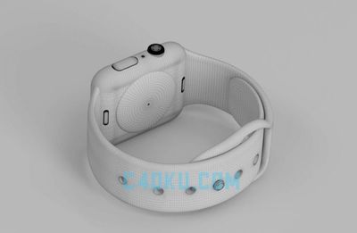 Apple Watch Series 5智能手表 從3D模型洞察智能穿戴的設(shè)計(jì)哲學(xué)